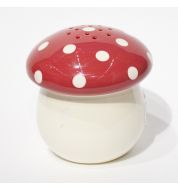 Saupoudreuse à sucre champignon pois rouge