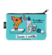 Trousse à lentilles de contact Derrière la porte