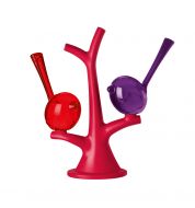 Salière poivrière Koziol pi:p rouge