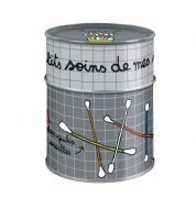 Boite coton tiges "petits soins"