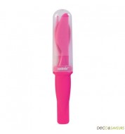 Couverts lunch box pour boite repas rose