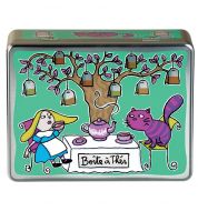 Boite à thés verte compartimentée DLP