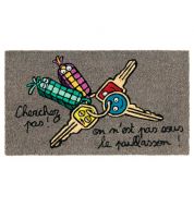 Paillasson Derrière la porte Cherchez pas