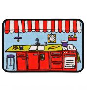 Tapis de cuisine marchande Derrière la porte