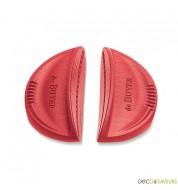 Poignées amovibles faitout Twisty De Buyer - rouges