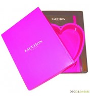 Coffret Fauchon De Buyer 2 moules coeur roses