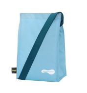 Sac isotherme recyclé bleu ciel