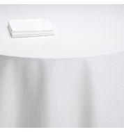 Nappe blanche Trevira CS carrée 240 cm