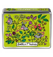 Boite à tisanes compartimentée P'tisânes