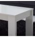 Table basse relevable blanche rectangulaire