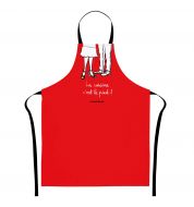 Tablier cuisine "C'est le pied"