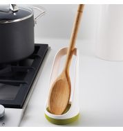 Repose cuillère design Joseph joseph blanc et vert