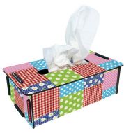 Boîte à mouchoirs Werkhaus patchwork