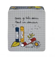 Boite homéopathie petits soins Derrière la porte