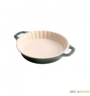 Plat à tarte STAUB en céramique noir