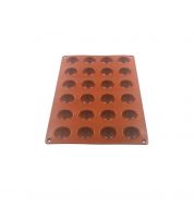 Moule silicone 24 demi sphères