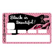 Sticker CB Valérie Nylin Black est beautiful
