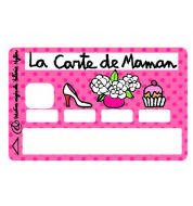 Stickers CB Valérie Nylin carte de maman