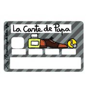 Stickers CB Valérie Nylin carte de papa