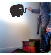 Stickers ardoise autocollant Aristote éléphant