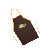 Tablier cuisine enfant voiture marron
