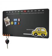 Tableau mémo magnétique ardoise taxi new york