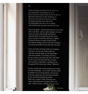 Déco mural XXL If non tissé