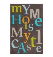 Paillasson My Castle (lavable/antidérapant) 42x64cm