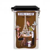 Boite café Paris Derrière la porte