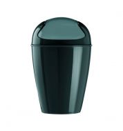 Mini poubelle salle de bain noire Koziol