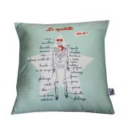Coussin enfant squelette A cause de toi