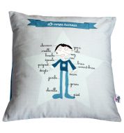 Coussin enfant corps humain A cause de toi