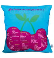 Coussin conjugaison dos vert