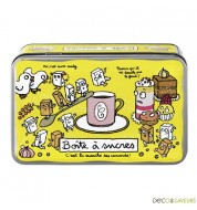 Boite metal Derrière la porte - sucre