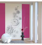 Décor mural numérique Gravure fleur non tissé