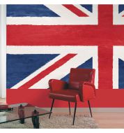 Décor mural numérique Union Jack non tissé