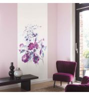 Décor mural numérique Silk Flowers non tissé