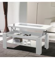 Table basse Relevable blanche