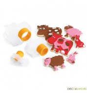 Emporte pièce Cuisipro Ferme (3 pièces)