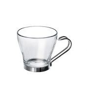 Tasse � caf� en verre (x6)