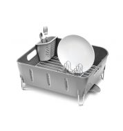 Egouttoir  vaiselle compact gris Simple Human