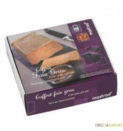 Coffret foie gras Mastrad (terrine+presse+thermo-sonde+livre)