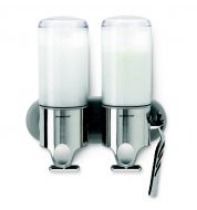 Distributeur de savon double mural