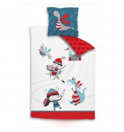 Housse de couette garçon dragon (140x200) + taie