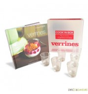 Verrines : Cook'in Box 45 Recettes et 6 verrines - Ed. Marabout