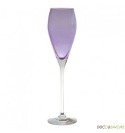 Flûte à champagne colorée violette 22 cl (x6)