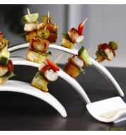 Arc de table en porcelaine - Set apéritif Rainbow