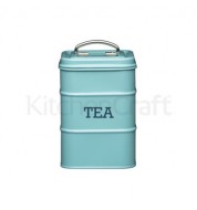 Boite à thé acier bleue KitchenCraft