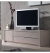 Meuble TV mélaminé chêne blanchi Concept