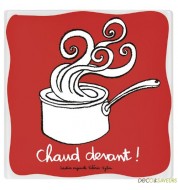 Dessous de plat - Derrière La Porte "Chaud devant"